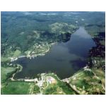 Brněnská přehrada z ptačí perspektivy