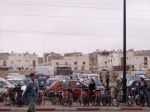 Parkoviště před soukem v Agadiru