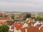 Praha - Rudolfinum z Malostranské mostecké věže