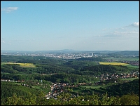Lelekovice, Brno a vzadu Pálava