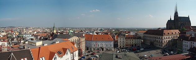 Brno - Stará radnice - panorama