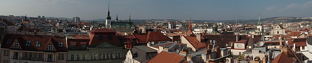 Brno - Stará radnice - panorama