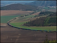 Výhled na železniční trať