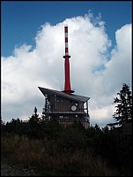 Lysá hora - vysílač 27.8.2008