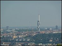 Výhled na Žižkovskou televizní věž