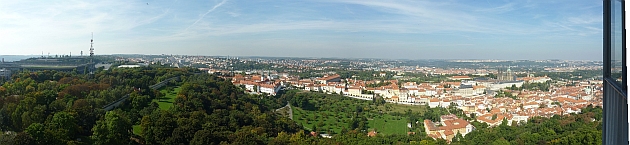 Petřín - panorama