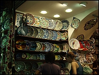 Egyptsk bazar - porceln